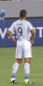 Samuel - the goal scorer for the Galaxy